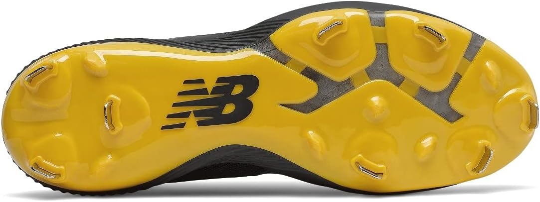 image:imageNew Balance Mens FuelCell 4040 V6 Metal Baseball ShoesBlackYellow
