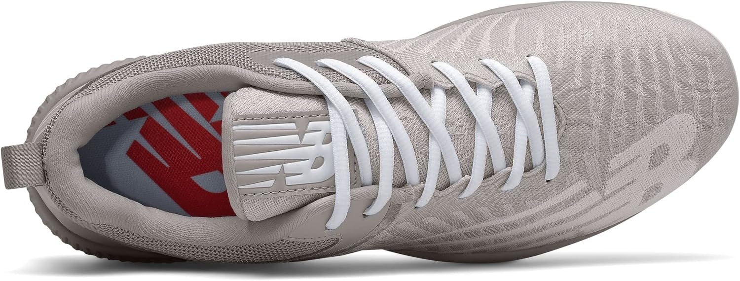 image:imageNew Balance Mens FuelCell 4040 V6 Metal Baseball ShoesGreyWhite