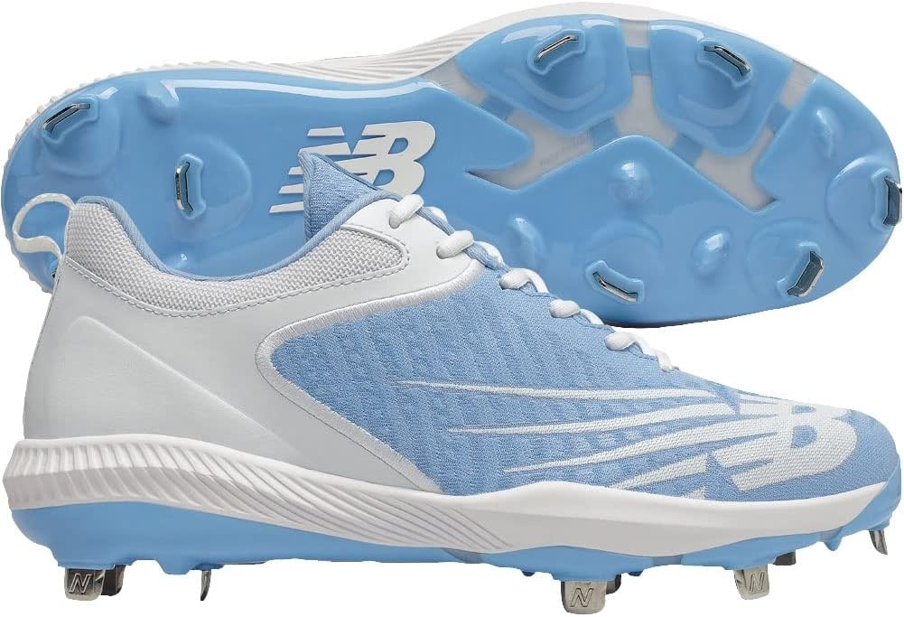image:imageNew Balance Mens FuelCell 4040 V6 Metal Baseball ShoesTeam CarolinaWhite