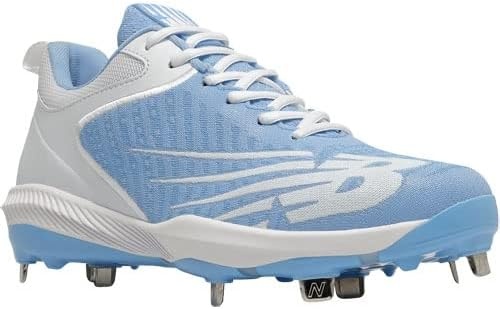 image:imageNew Balance Mens FuelCell 4040 V6 Metal Baseball ShoesTeam CarolinaWhite