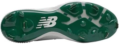 image:imageNew Balance Mens FuelCell 4040 V6 Metal Baseball ShoesTeam Forest GreenWhite