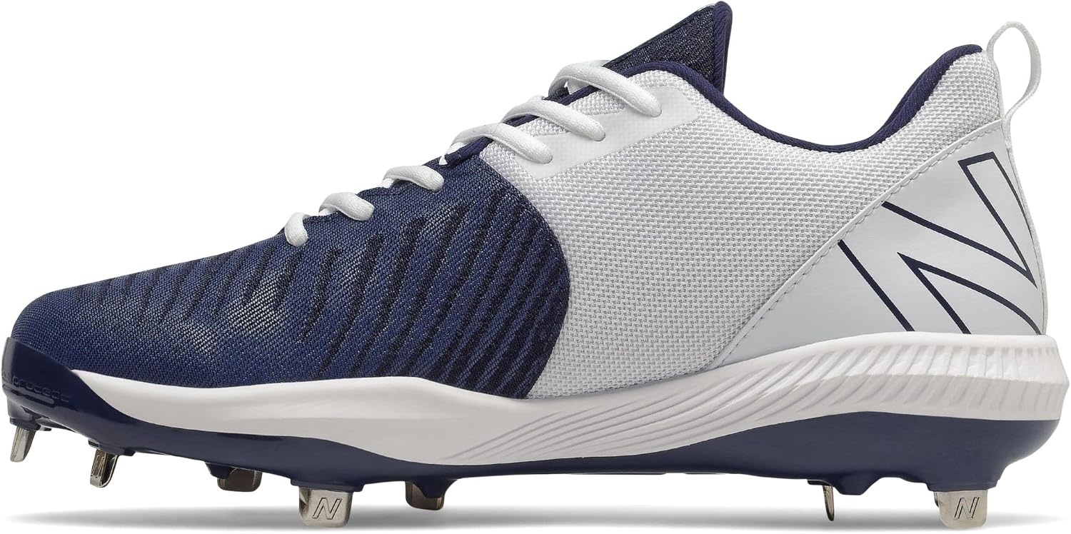 image:imageNew Balance Mens FuelCell 4040 V6 Metal Baseball ShoesTeam NavyWhite