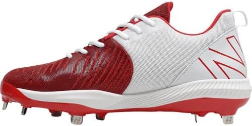 image:imageNew Balance Mens FuelCell 4040 V6 Metal Baseball ShoesTeam RedWhite