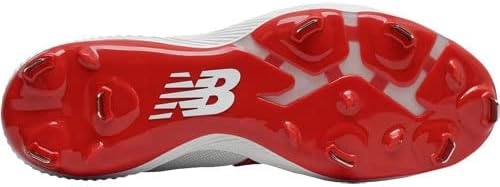 image:imageNew Balance Mens FuelCell 4040 V6 Metal Baseball ShoesTeam RedWhite