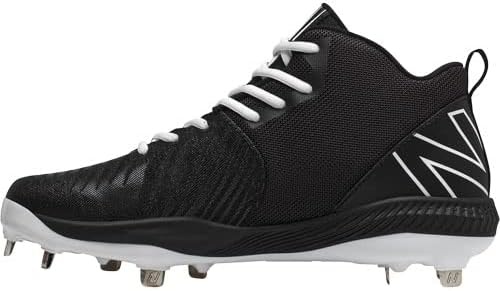 image:imageNew Balance Mens FuelCell 4040 V6 MidMetal Baseball ShoesBlackWhite