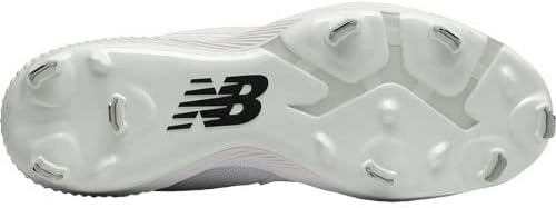 image:imageNew Balance Mens FuelCell 4040 V6 MidMetal Baseball ShoesWhiteBlack
