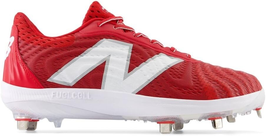 image:imageNew Balance Mens FuelCell 4040 V7 MetalTeam RedOptic White