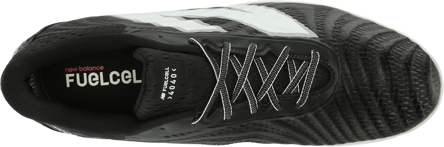 image:imageNew Balance Mens FuelCell 4040 V7 MoldedBlackOptic White