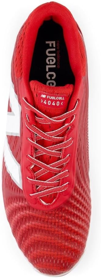 image:imageNew Balance Mens FuelCell 4040 V7 MoldedTeam RedOptic White