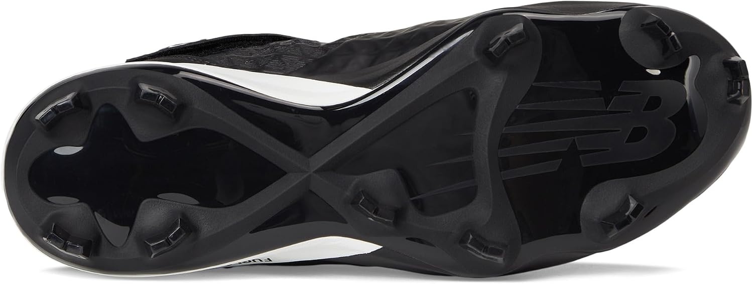 image:imageNew Balance Mens FuelCell 4040 V8 MidMolded Baseball CleatsBlackWhite