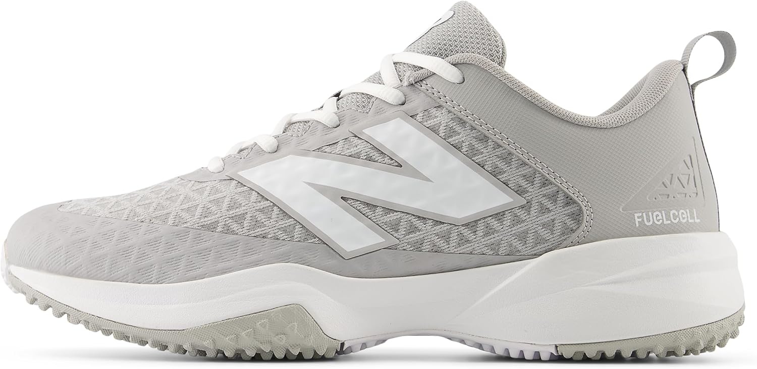 image:imageNew Balance Mens FuelCell 4040 V8 TurfTrainerTeam Away GreyWhite