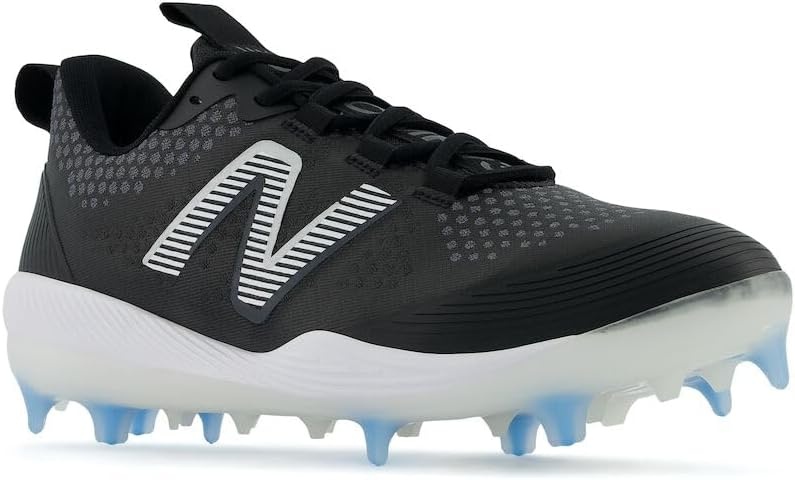 image:imageNew Balance Mens FuelCell Comp V3 Baseball ShoesBlackWhite