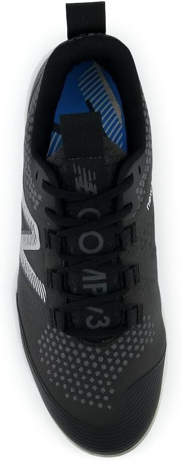 image:imageNew Balance Mens FuelCell Comp V3 Baseball ShoesBlackWhite