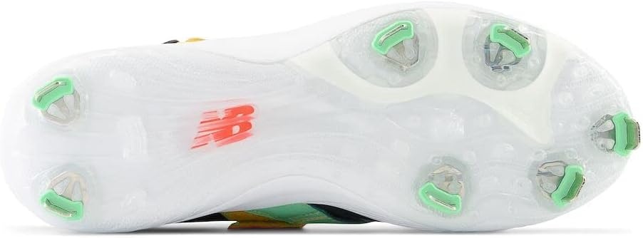 image:imageNew Balance Mens FuelCell Lindor V2 Metal Baseball ShoesBlackNeon DragonflyElectric Jade