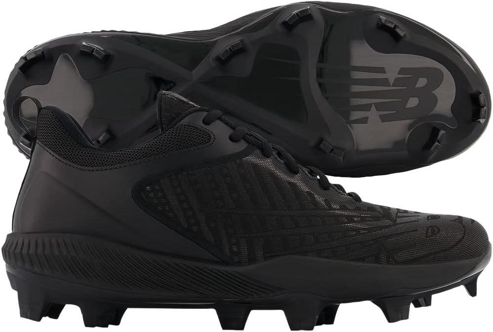 image:imageNew Balance Mens Fuelcell 4040 V6 Baseball CleatsBlackBlack