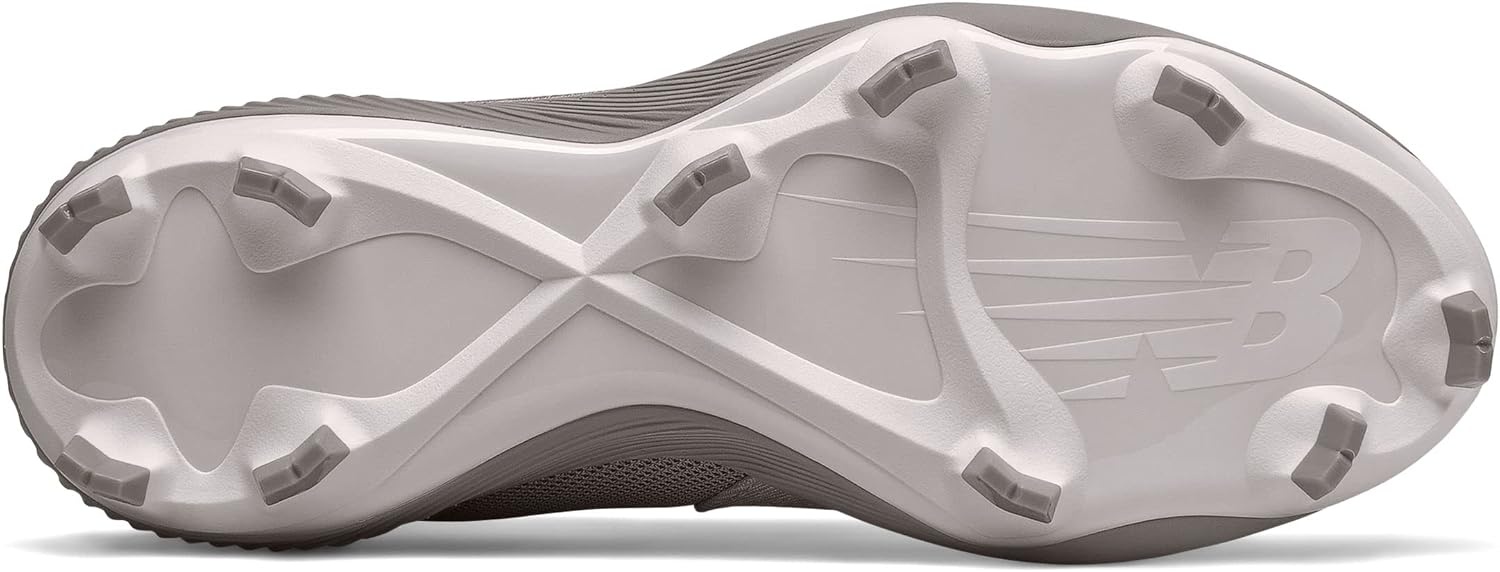 image:imageNew Balance Mens Fuelcell 4040 V6 Baseball CleatsGreyWhite