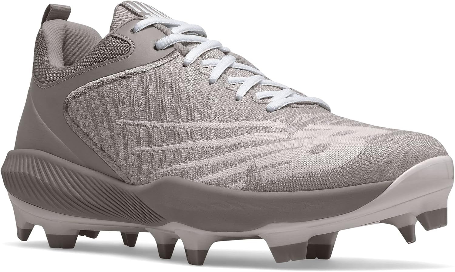 image:imageNew Balance Mens Fuelcell 4040 V6 Baseball CleatsGreyWhite