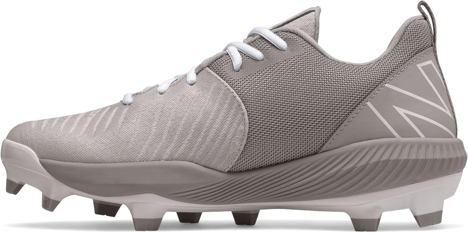 image:imageNew Balance Mens Fuelcell 4040 V6 Baseball CleatsGreyWhite