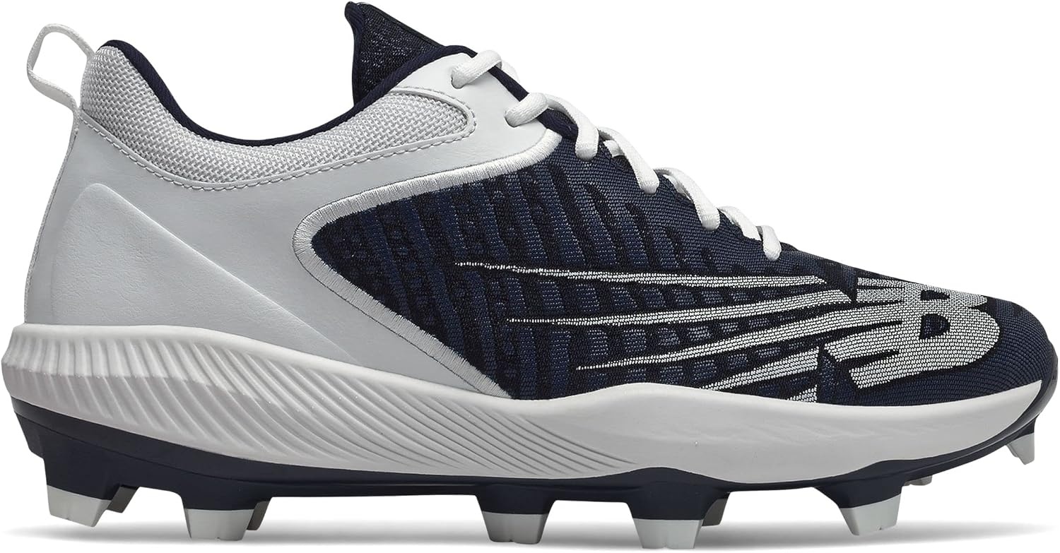 image:imageNew Balance Mens Fuelcell 4040 V6 Baseball CleatsTeam NavyWhite
