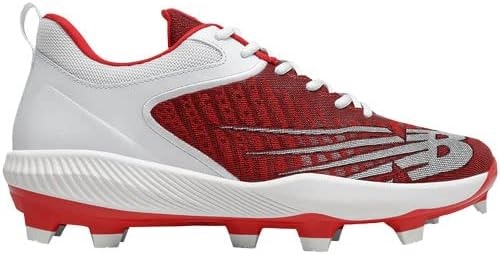 image:imageNew Balance Mens Fuelcell 4040 V6 Baseball CleatsTeam RedWhite