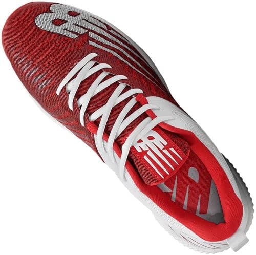 image:imageNew Balance Mens Fuelcell 4040 V6 Baseball CleatsTeam RedWhite