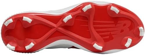 image:imageNew Balance Mens Fuelcell 4040 V6 Baseball CleatsTeam RedWhite