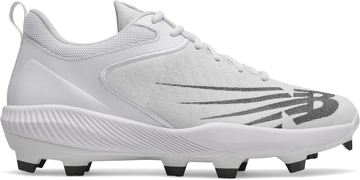 image:imageNew Balance Mens Fuelcell 4040 V6 Baseball CleatsWhiteBlack