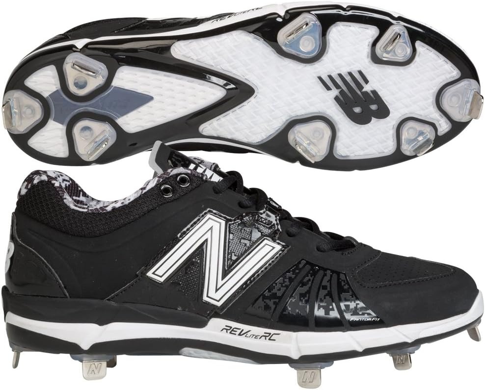image:imageNew Balance Mens L3000V2 Metal Low Baseball CleatsBlack