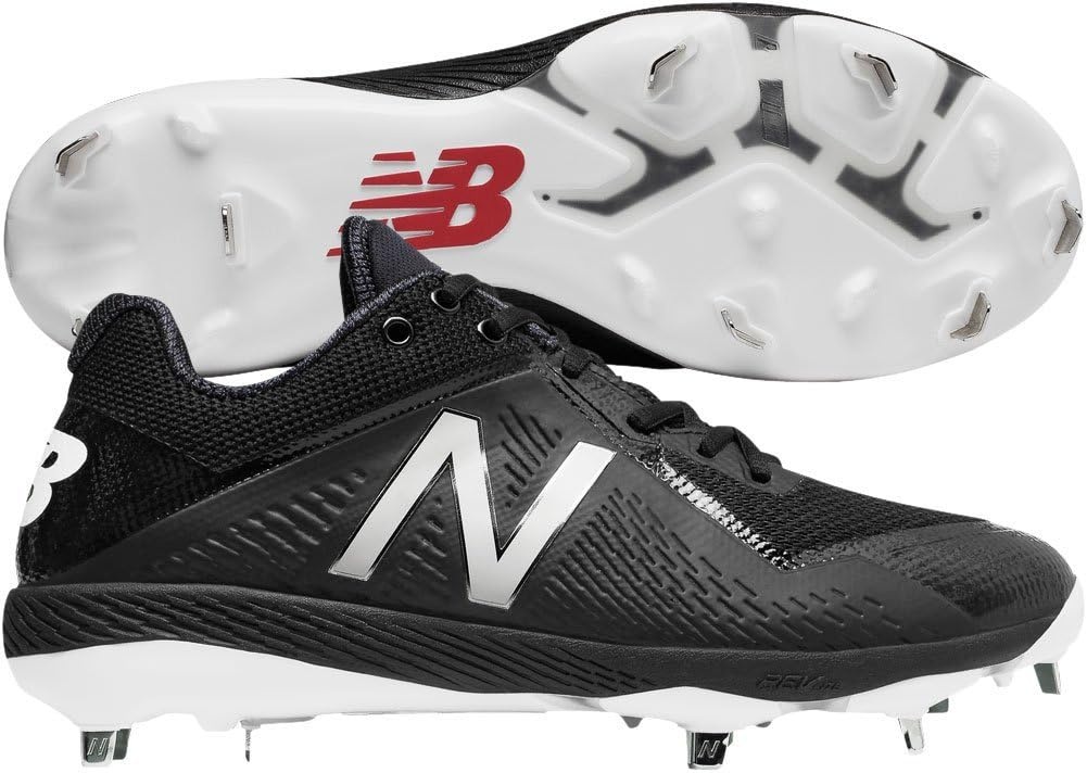 image:imageNew Balance Mens L4040v4 Metal Baseball ShoeBlackBlack