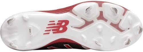 image:imageNew Balance Mens L4040v4 Metal Baseball ShoeBlackRedWhite