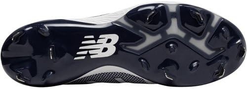 image:imageNew Balance Mens L4040v4 Metal Baseball ShoeNavyWhite