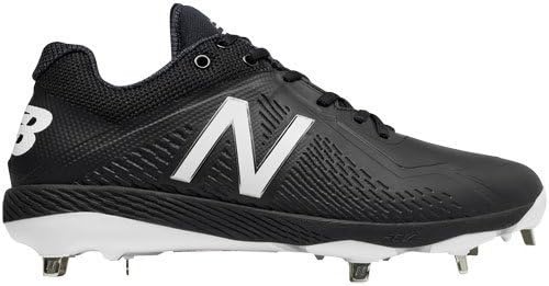 image:imageNew Balance Mens L4040v4 Metal Baseball ShoeSynthetic Black