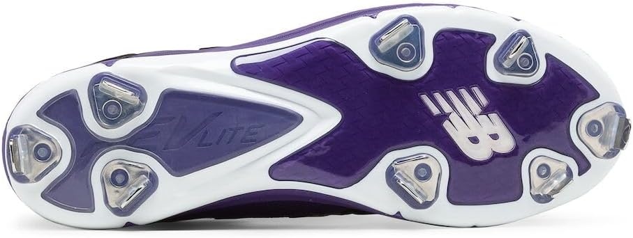 image:imageNew Balance Mens M3000v3 Metal Baseball ShoeBlackPurp
