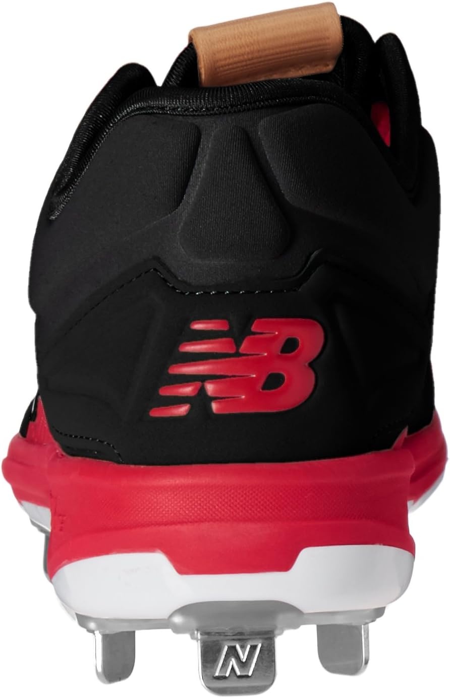 image:imageNew Balance Mens M3000v3 Metal Baseball ShoeBlackRed