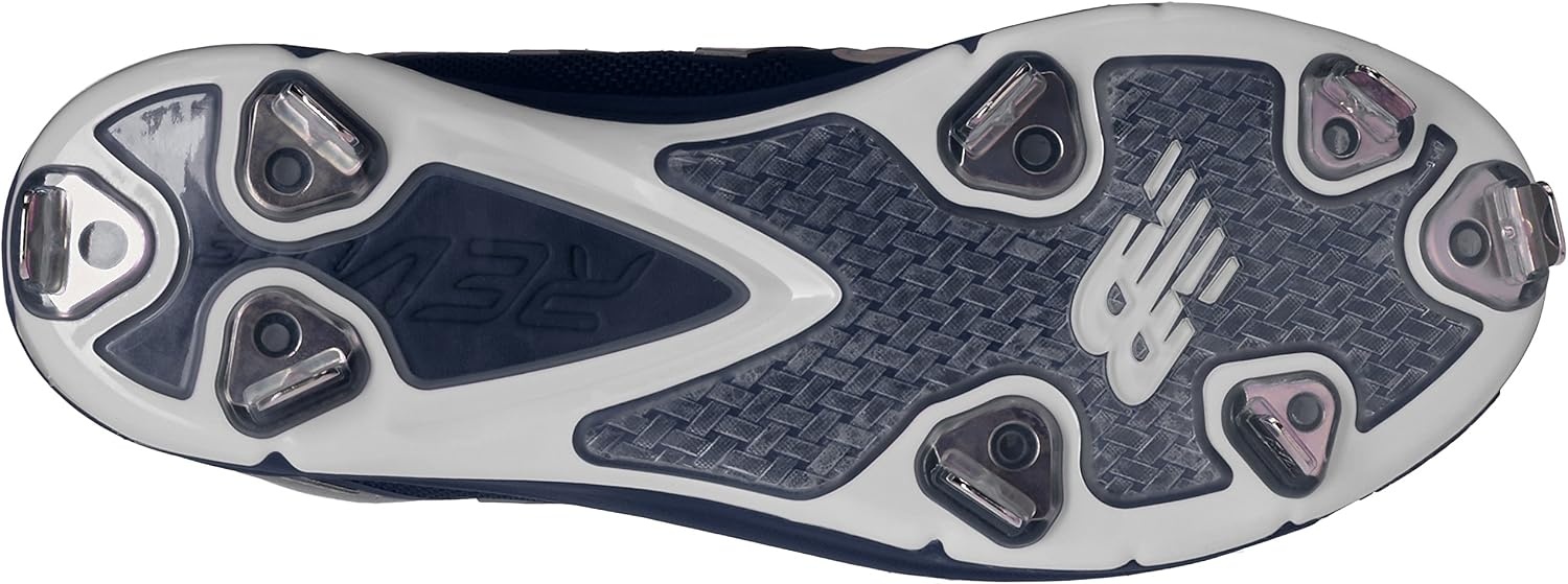 image:imageNew Balance Mens M3000v3 Metal Baseball ShoeGreyNavy