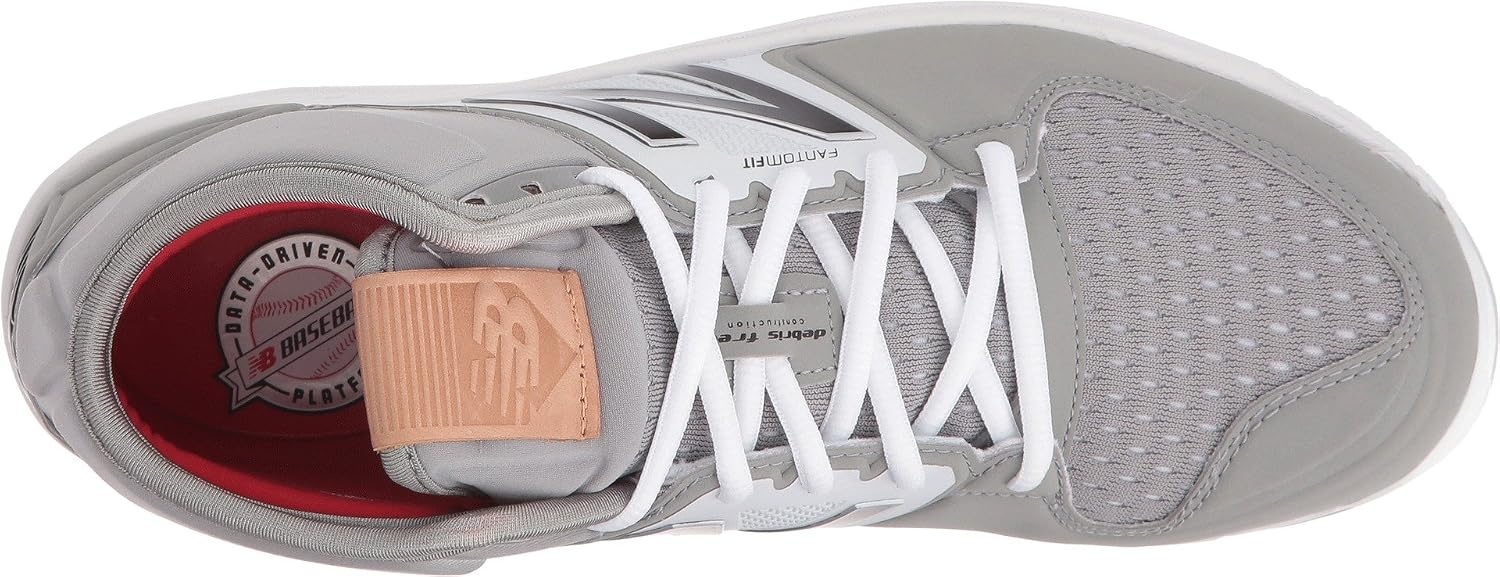 image:imageNew Balance Mens M3000v3 Metal Baseball ShoeGreyWhite