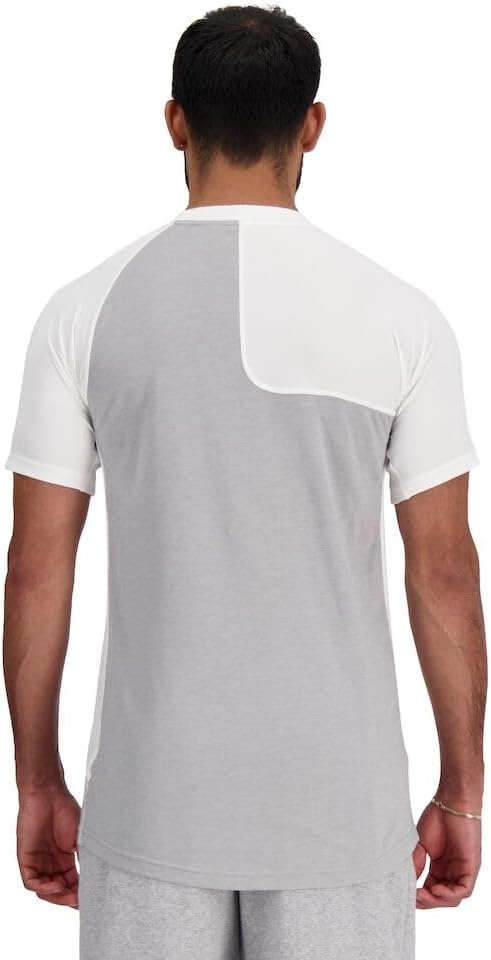 image:imageNew Balance Mens Ss Asym Baseball Top RightWhite