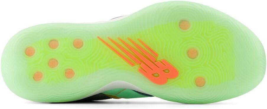 image:imageNew Balance Unisex Adult FuelCell Lindor 2 PreGame Baseball ShoesTeam Away GreyElectric JadeNeon Dragonfly