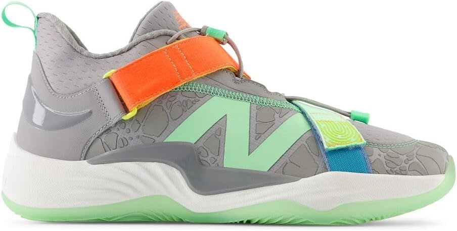 image:imageNew Balance Unisex Adult FuelCell Lindor 2 PreGame Baseball ShoesTeam Away GreyElectric JadeNeon Dragonfly