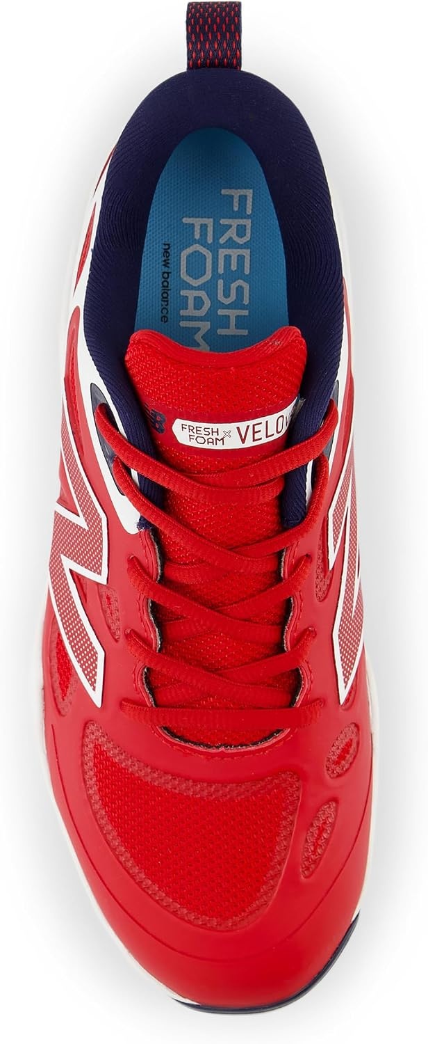 image:imageNew Balance Womens Fresh Foam Velo V4 MoldedTeam RedWhiteTeam Royal