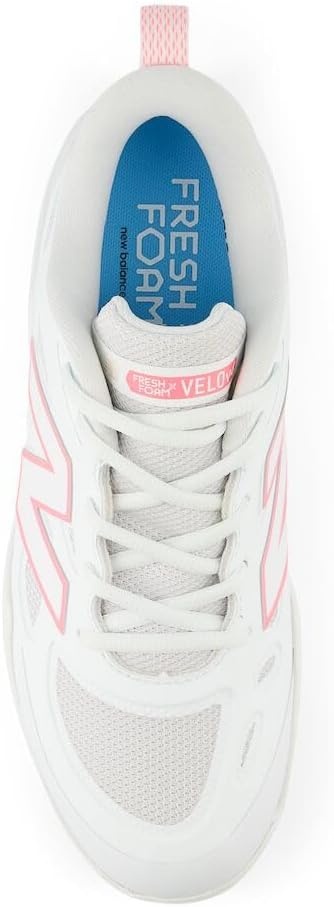 image:imageNew Balance Womens Fresh Foam Velo V4 MoldedWhiteUltra Pink