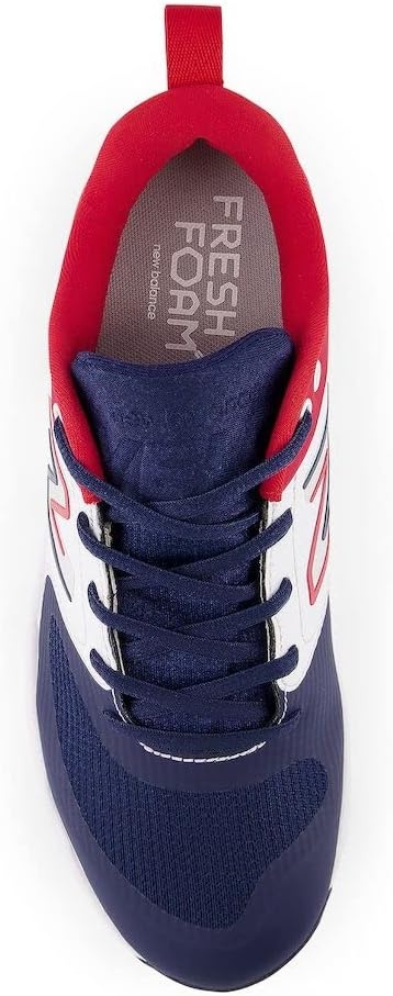 image:imageNew Balance Womens Fresh Foam X Velo V3 MetalRedWhiteNavy Blue