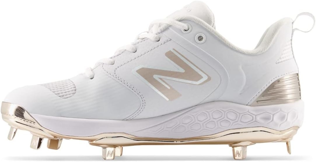image:imageNew Balance Womens Fresh Foam X Velo V3 MetalWhiteChampagne Metallic