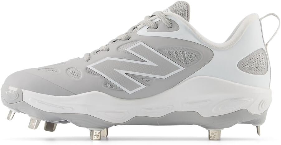 image:imageNew Balance Womens Fresh Foam X Velo V4 Metal Softball ShoesRaincloudWhite