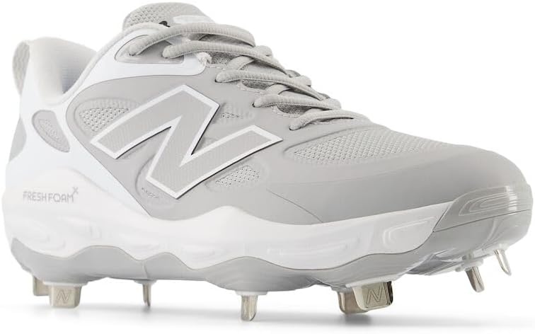 image:imageNew Balance Womens Fresh Foam X Velo V4 Metal Softball ShoesRaincloudWhite
