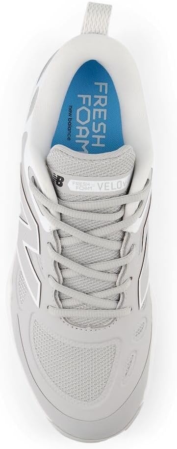 image:imageNew Balance Womens Fresh Foam X Velo V4 Metal Softball ShoesRaincloudWhite