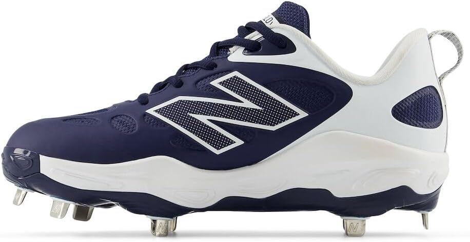 image:imageNew Balance Womens Fresh Foam X Velo V4 Metal Softball ShoesTeam NavyWhite