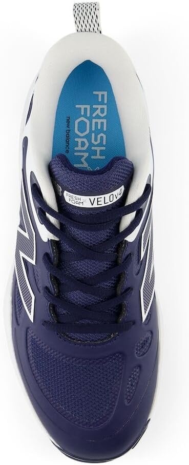 image:imageNew Balance Womens Fresh Foam X Velo V4 Metal Softball ShoesTeam NavyWhite