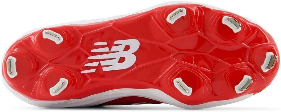 image:imageNew Balance Womens Fresh Foam X Velo V4 Metal Softball ShoesTeam RedWhite