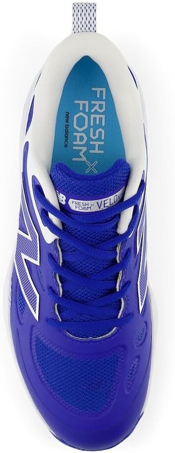 image:imageNew Balance Womens Fresh Foam X Velo V4 Metal Softball ShoesTeam RoyalWhite